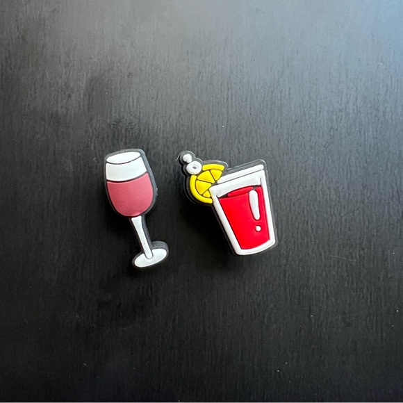 CROCS Accessories Crocs Jibbitz Adult Beverage Bundle Red Wine